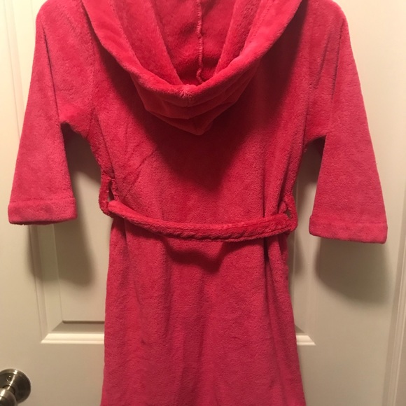 Kids h&m pink fleece robe - Picture 3 of 3